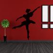 Stickers de silhouettes et personnages - Sticker Danseuse classique - ambiance-sticker.com
