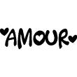 Stickers muraux Amour - Sticker mural Design amour - ambiance-sticker.com