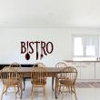 Wall decals for the kitchen - Wall decal Design bistro - ambiance-sticker.com