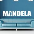 Stickers de silhouettes et personnages - Sticker Design Mandela - ambiance-sticker.com