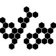 Sticker Design molécule vecteur - ambiance-sticker.com