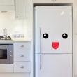 Refrigerator wall decals - Wall decal Funny tongue - ambiance-sticker.com
