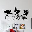 Wandtattoos kontur - Wandtattoo Figure Skating - ambiance-sticker.com