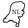 Stickers et Autocollants Voiture - Sticker Forme de la ligne des Pays-Bas - ambiance-sticker.com