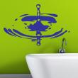 Stickers muraux pour salle de bain - Sticker Gouttes d'eau - ambiance-sticker.com