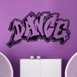 Sticker graffiti - Sticker Graffiti Dance - ambiance-sticker.com