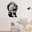 Stickers muraux hipster- Sticker hipster loup - ambiance-sticker.com