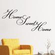 Stickers muraux citations - Sticker Home sweet home - ambiance-sticker.com