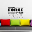 Stickers muraux pour les enfants - Sticker May the force be with you - ambiance-sticker.com