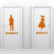 Sticker Mujeres hombres - ambiance-sticker.com