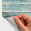 papiers peints adhésifs bois - Sticker papier peint bois bord de mer - ambiance-sticker.com
