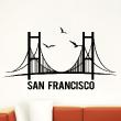 Stickers muraux Pays et Villes - Sticker pont de San Francisco - ambiance-sticker.com