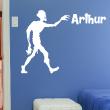 Wall decals Names - Zombie Wall decal Customizable Names - ambiance-sticker.com