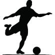 Sports and football  wall decals - Wall decal Footballer - ambiance-sticker.com