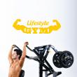 Sticker sport Lifestyle gym - ambiance-sticker.com