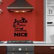 Sticker Sugar & spice - Stickers muraux pour la cuisine - ambiance-sticker.com