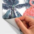 papiers peints adhésifs tapisserie tropicale - Sticker tapisserie tropicale Arequipa - ambiance-sticker.com