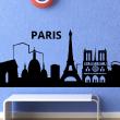 City wall decals - Wall decal Paris skyline - ambiance-sticker.com