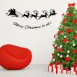 Vinilos de la Navidad - Vinilo Trineo de la Navidad - ambiance-sticker.com