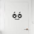 Sticker pour salles de bain, toilettes et WC : têtes d'enfants - ambiance-sticker.com