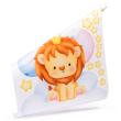 Stickers muraux Animaux - Stickers animaux roi lion dans les étoiles - ambiance-sticker.com
