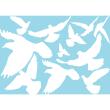 Electrostatic stickers - Sticker flying birds - ambiance-sticker.com