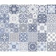 stickers carreaux de ciment - 30 stickers carreaux de ciment azulejos cinviana - ambiance-sticker.com