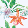 papier peint adhésif tropical - Sticker papier peint tropical les orchidées - ambiance-sticker.com