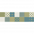 vinilos tubo de subida - Vinilos tubo de subida azulejos Helga x 2 - ambiance-sticker.com