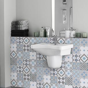 24 wall decal cement tiles azulejos palencia