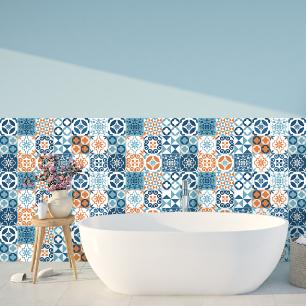 30 muursticker tegel azulejos luiziana
