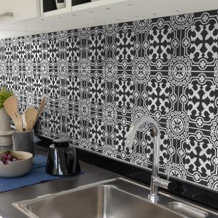 30 wall stickers tiles azulejos raffaella