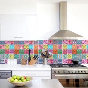 30 wall stickers tiles azulejos thiphania