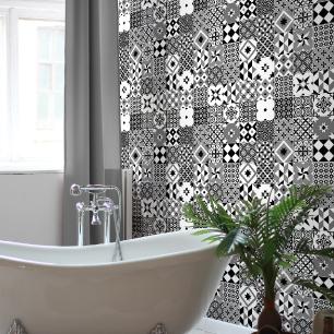 60 wall stickers cement tiles azulejos xaviera