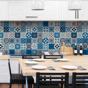 60 muursticker tegel azulejos catalinera