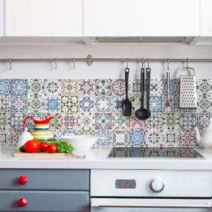 60 wall stickers tiles azulejos medina