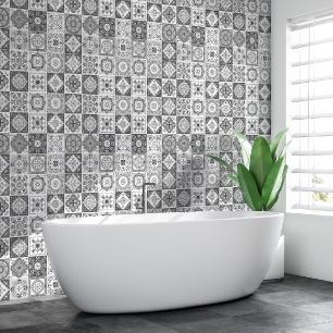 60 wall decal tiles azulejos veronika