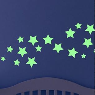 Wall decal simple stars