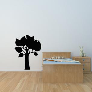 Wall decal slate Tree design