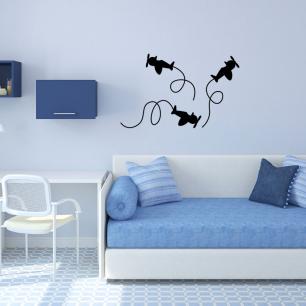 Acrobatic aircrafts Wall decal