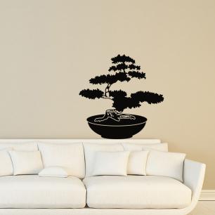 Wall decal Bonsai with several branches