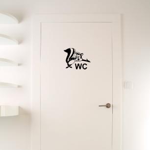 Wall decal Welcome to WC!