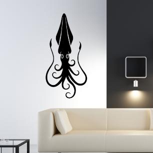 Sea squid Wall decal