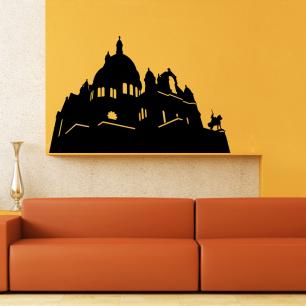 Wall decal House castle