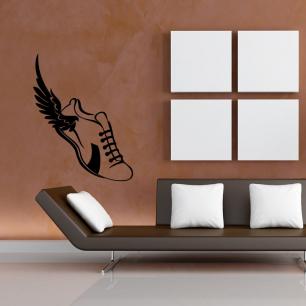 Wall decal Shoe with wing