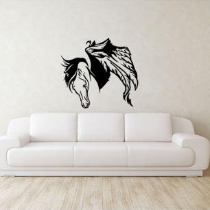 Vinilo Caballo con alas