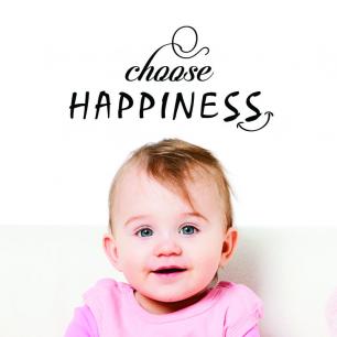 Wall decal Choose happiness