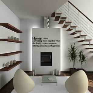 Sticker citation home: a dwelling place together