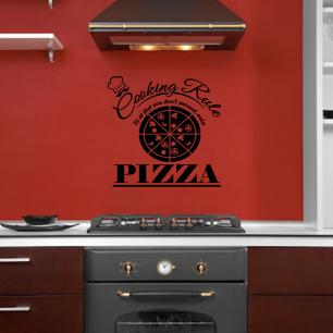 Wall decal kitchen Cooking rule