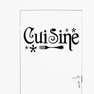 Sticker Cuisine design